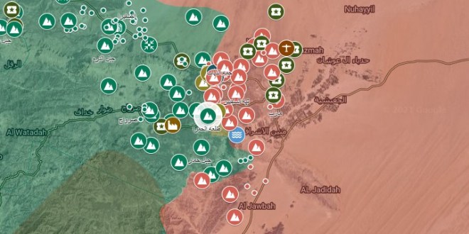 
		شاهد.. الحوثيون يطوقون مدينة مارب من ثلاثة أتجاهات رئيسية.. وقائد عسكري يعترف بسقوط خمس مديريات في يوم واحد (خريطة + فيديو)